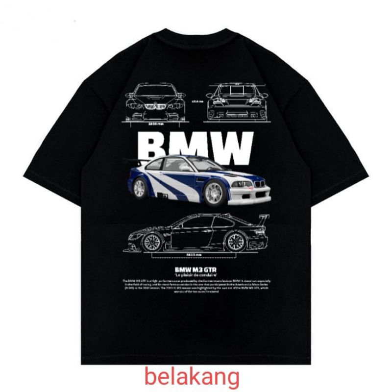 KAOS OTOMOTIF MOBIL BMW M3 GTR