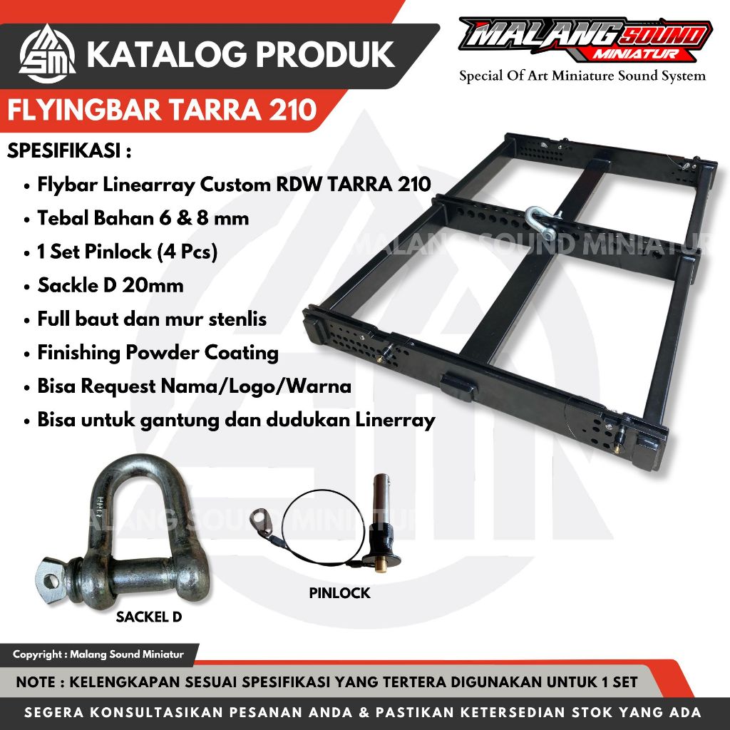 FLYINGBAR RDW TARRA 210 (10 INCH DOUBLE)