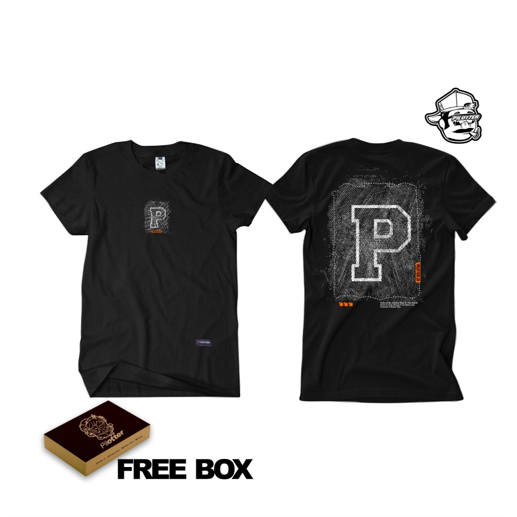 KAOS PILOTTER P GRADE ORIGINAL FREE BOX KAOS PILOTTER FREE STIKER