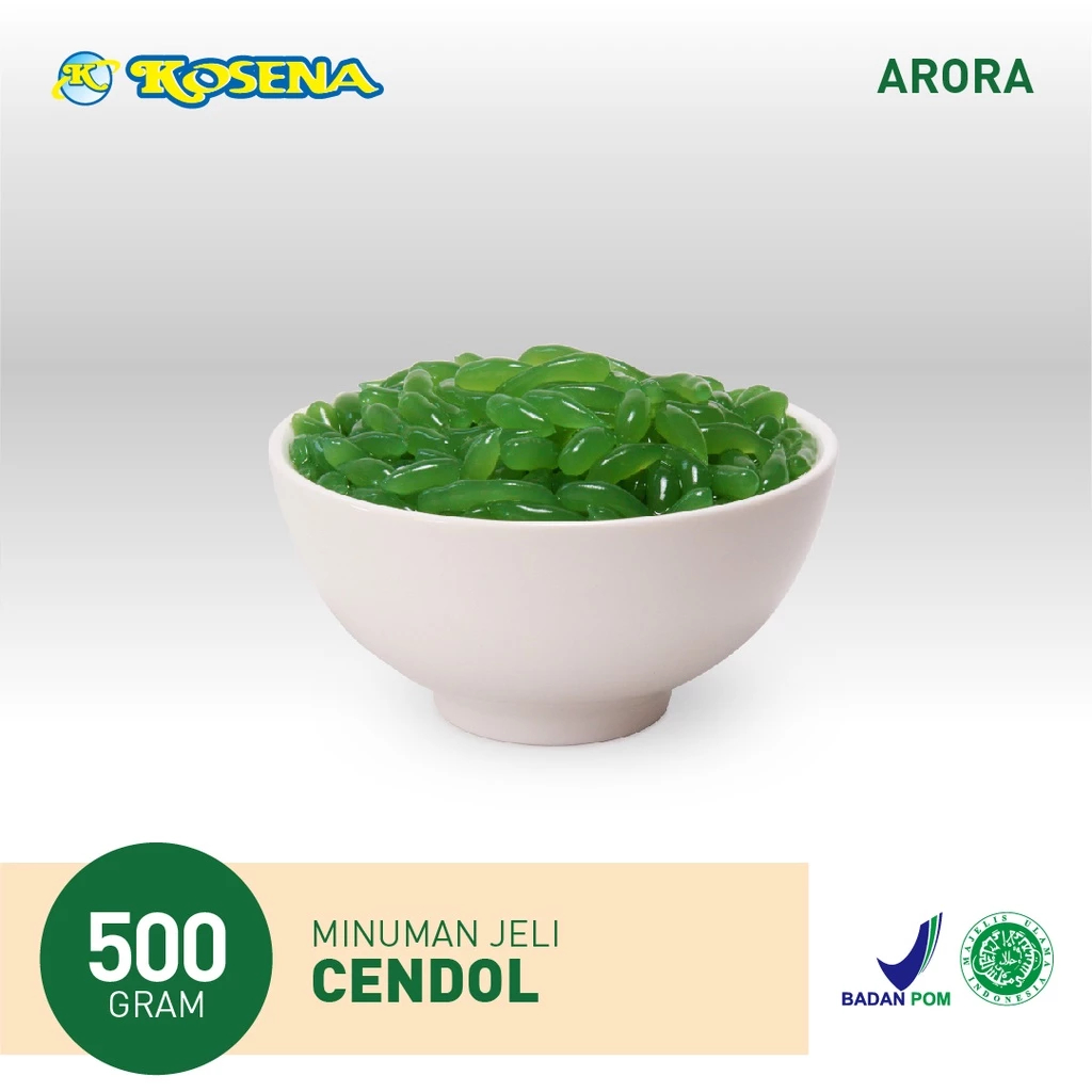 

Arora Jelly Cendol Kecebong 500gram