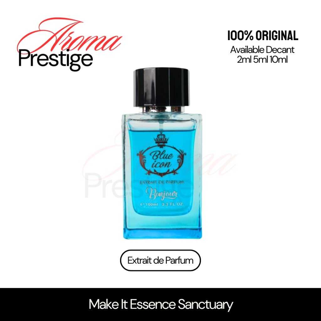 Parfum Bonjour Blue Icon Extrait De Parfum Original | Decant