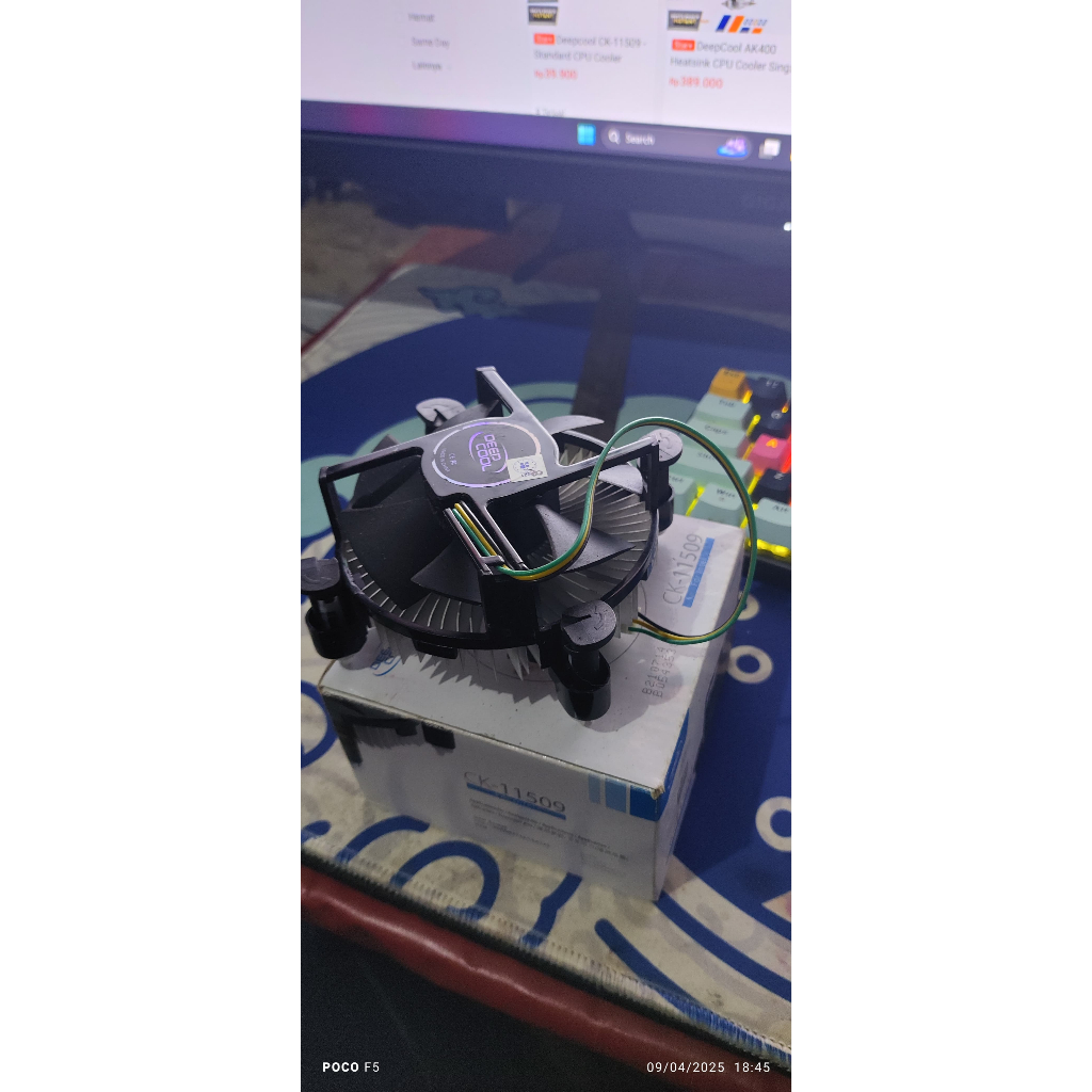 Deep Cool CK-11509 CPU Cooler – Bekas Pakai Singkat