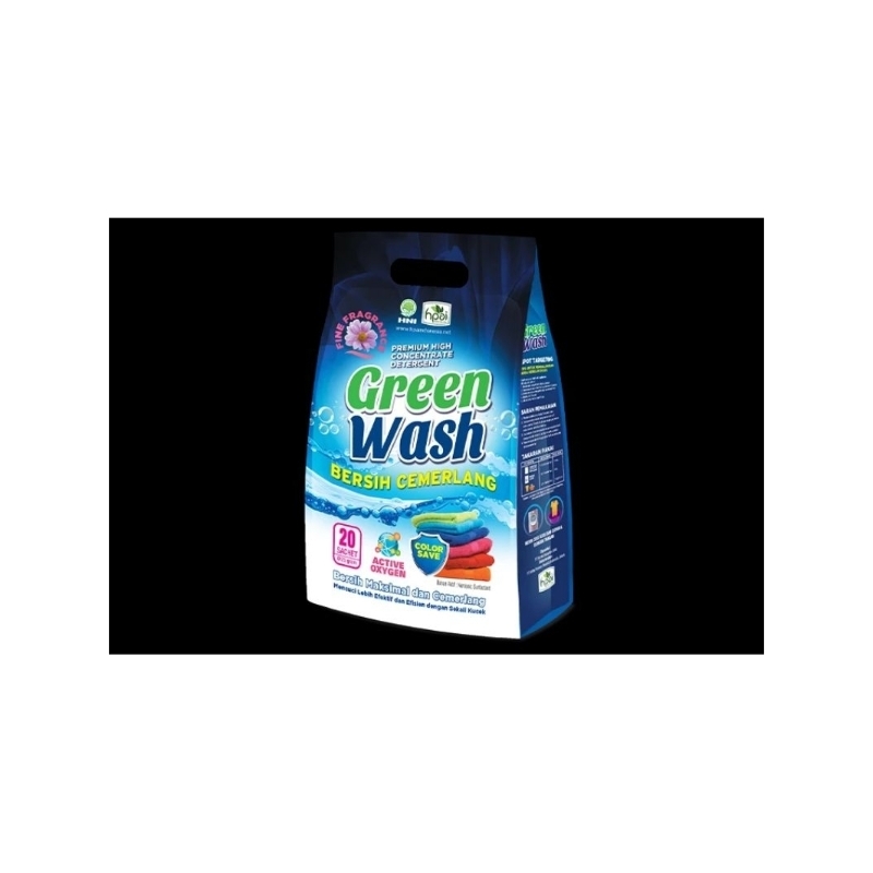 GREENWASH DETERGEN KONSENTRAT HNI HPAI. * Detergen Hemat. * Herbal 100% Ori. * Dapatkan Dengan Harga