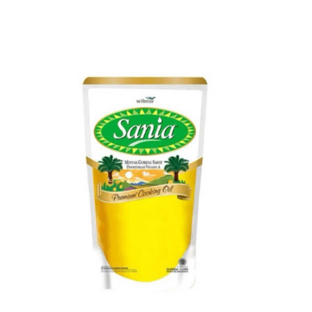 

Sania Minyak Goreng Pouch 1 L