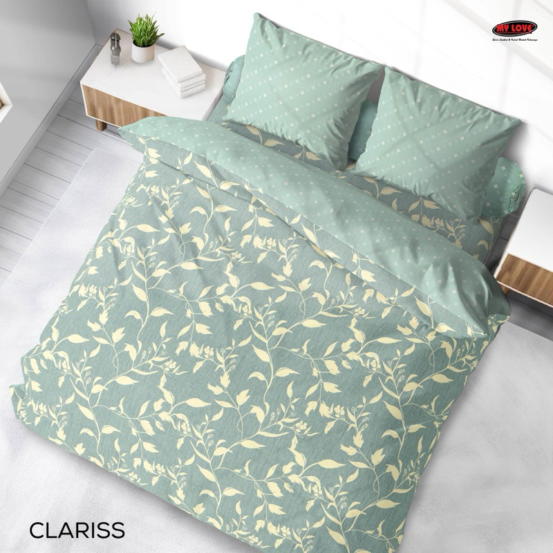 Tinggi 30 cm, sprei my love 180 x 200 motif clariss