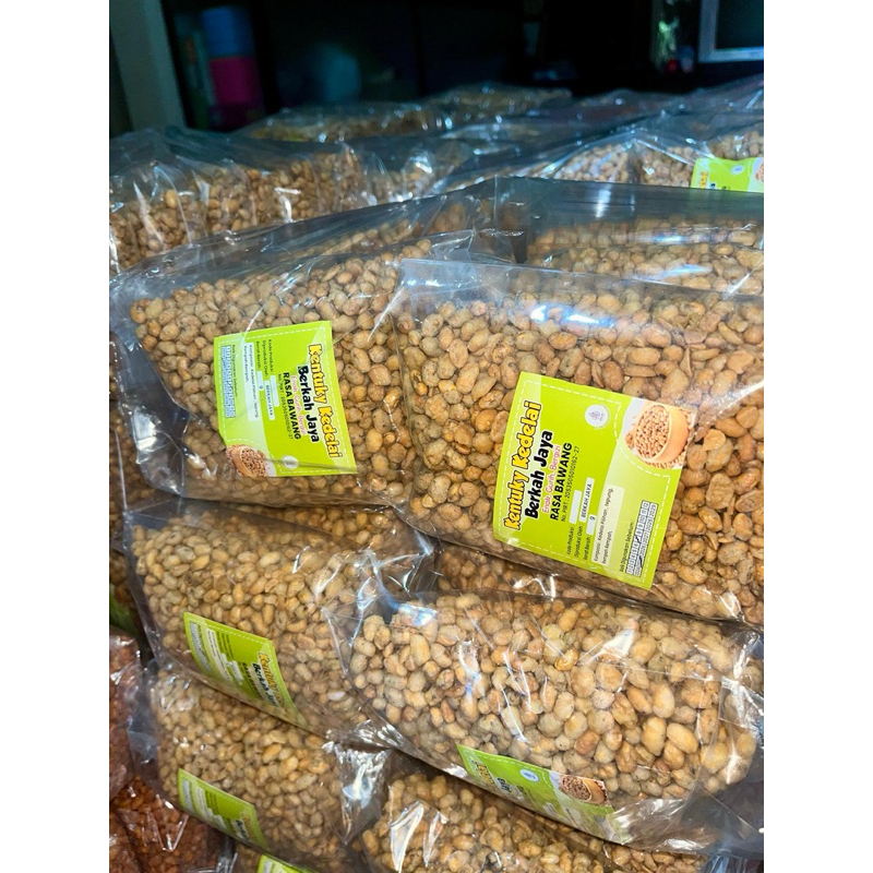 

kedelai goreng kualitas terbaik BERKAH JAYA 400g