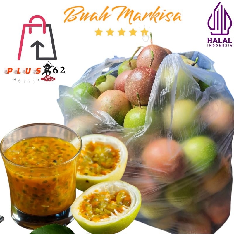 

Buah Markisa Matang-Markisa Premium Manis-Asam Buah Pilihan