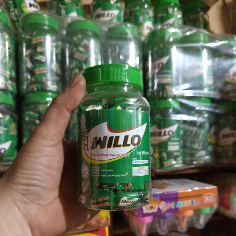 

Candy Willo Cube Choco Malt 1 Toples isi 60 pcs