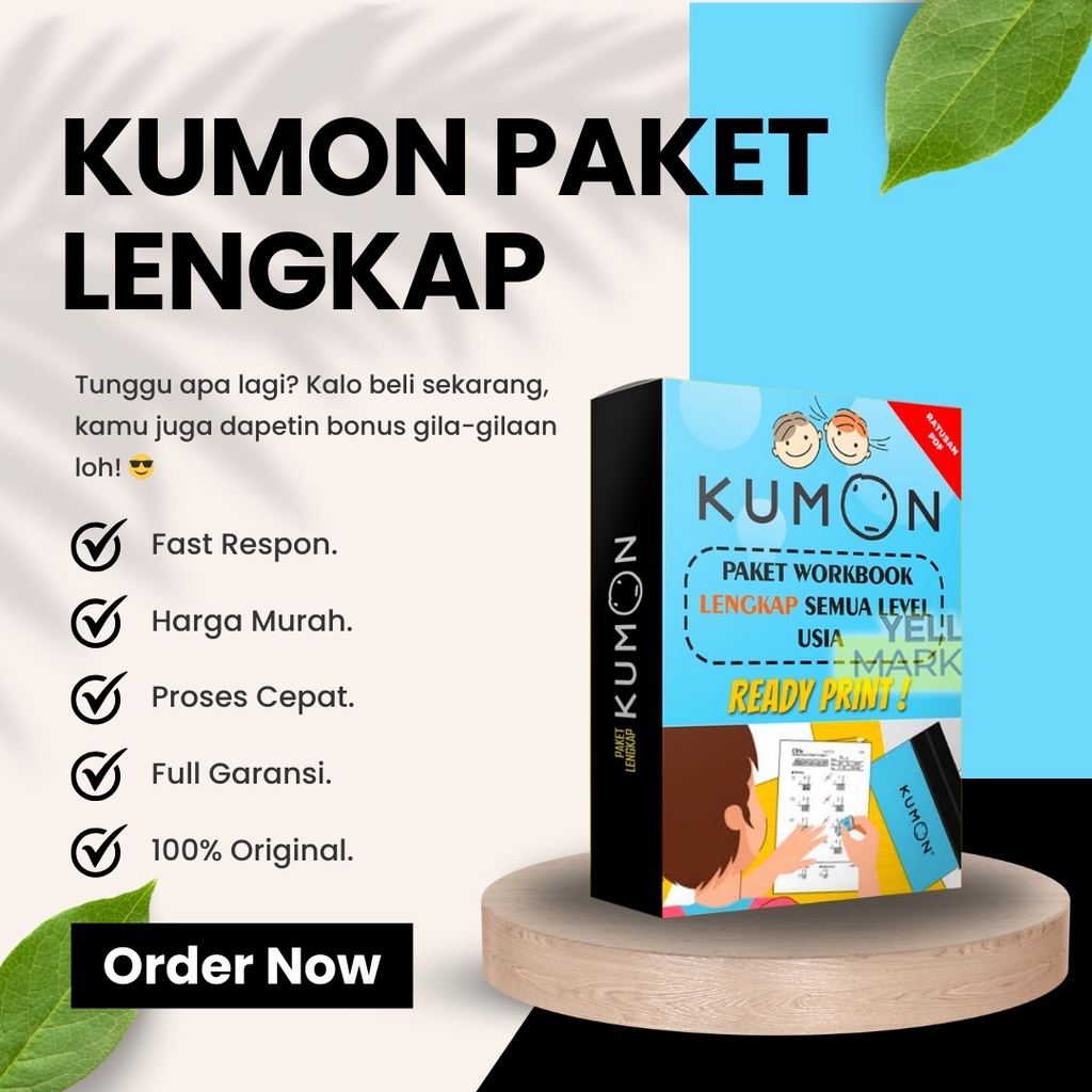 Harga Soal Kumon Level Terbaru Mei 2025 | BigGo Indonesia