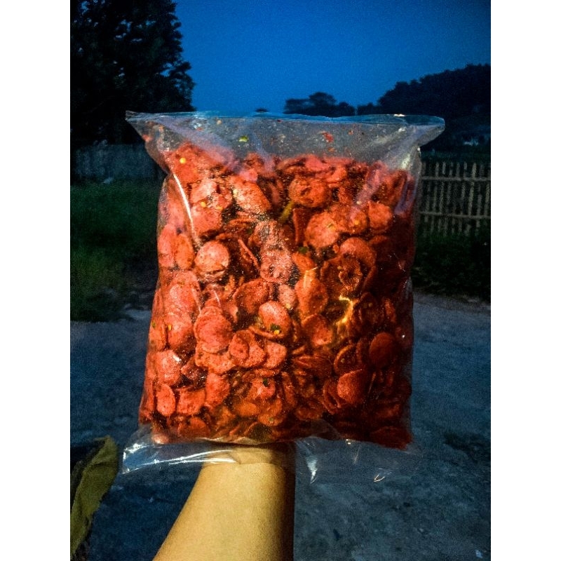 

SOSRENG Sosis goreng pedas viral kemasan 500 gram