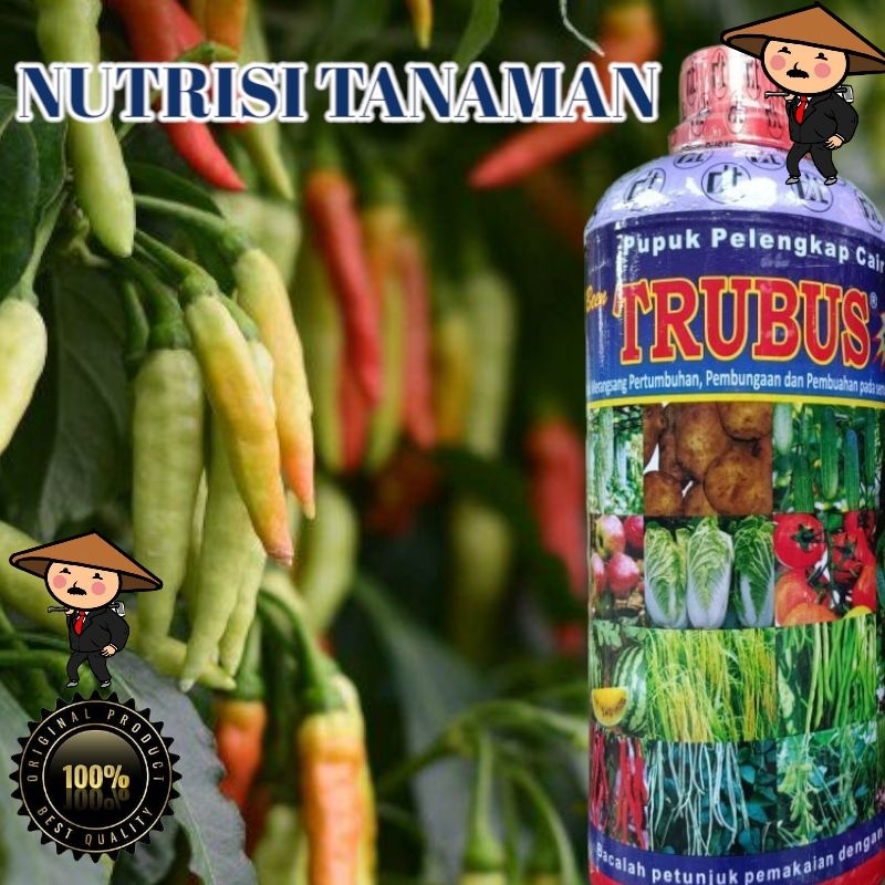 TRUBUS 1 LITER - PUPUK PELENGKAP CAIR + ZPT