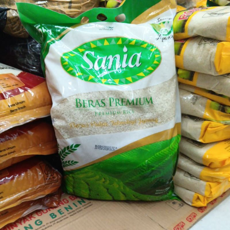 

BERAS SANIA 5 KG PREMIUM READY STOK