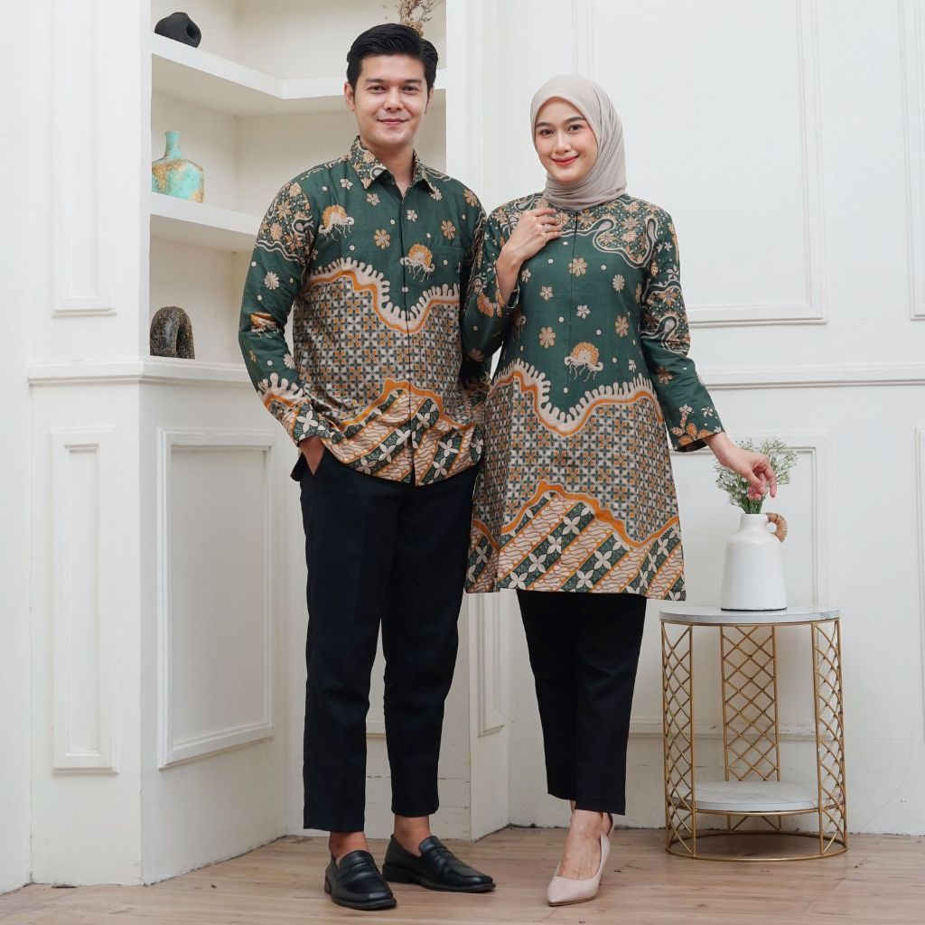 Tunik Batik Dan Kemeja Batik Jumbo | M-10XL SUPER JUMBO | atasan seragaman batik modern | batik coup