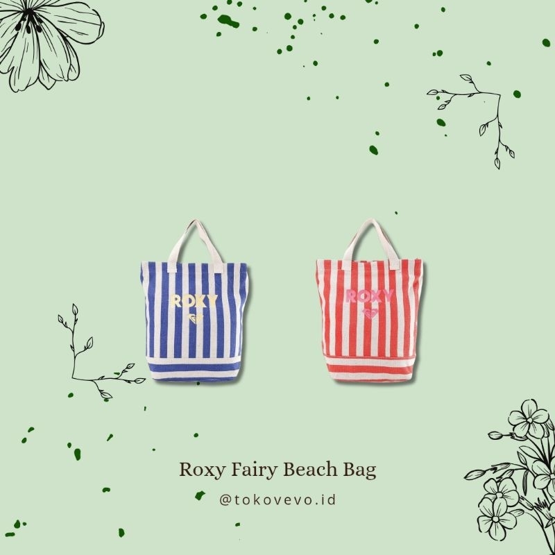 Tas Roxy Original - Fairy Beach Backpack | Tas Santai Pantai