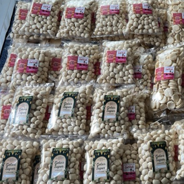 

GETAS SUPER KHAS PALEMBANG 250GRAM (4 BUNGKUS)