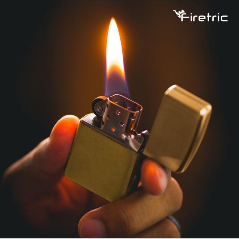 Korek api minyak tanah legendaris model Zippo / firetric korek kolektor