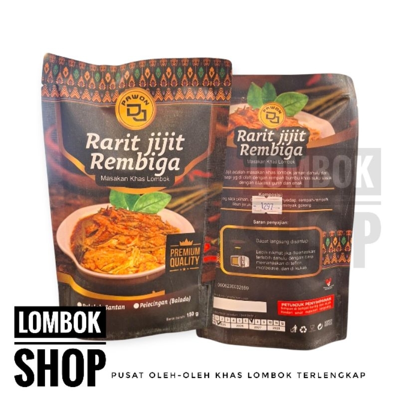 

Rarit Daging Sapi Jijit Rembiga Premium Quality Khas Lombok Kualitas Terbaik