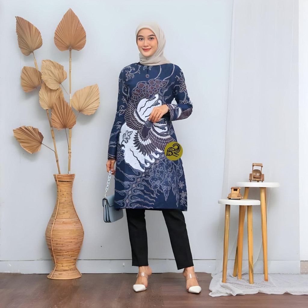 Tunik Batik Dan Kemeja Batik Jumbo | M-10XL SUPER JUMBO | atasan seragaman batik modern | batik coup