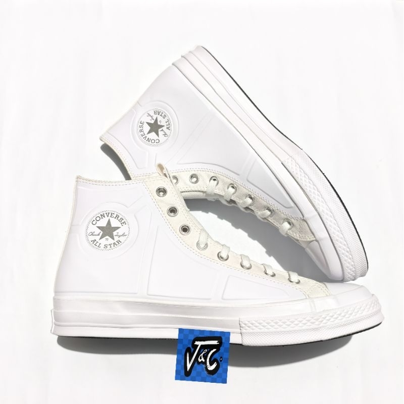 Converse Chuck 70 70s Monochrome Midnight Motorsport Overlays Hi White