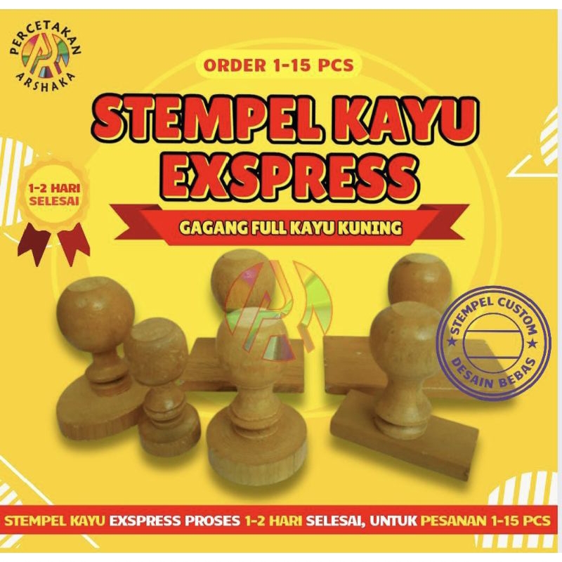 

Custom Stempel Kayu Jumbo/Biasa/Manual Desain Suka-Sukamu