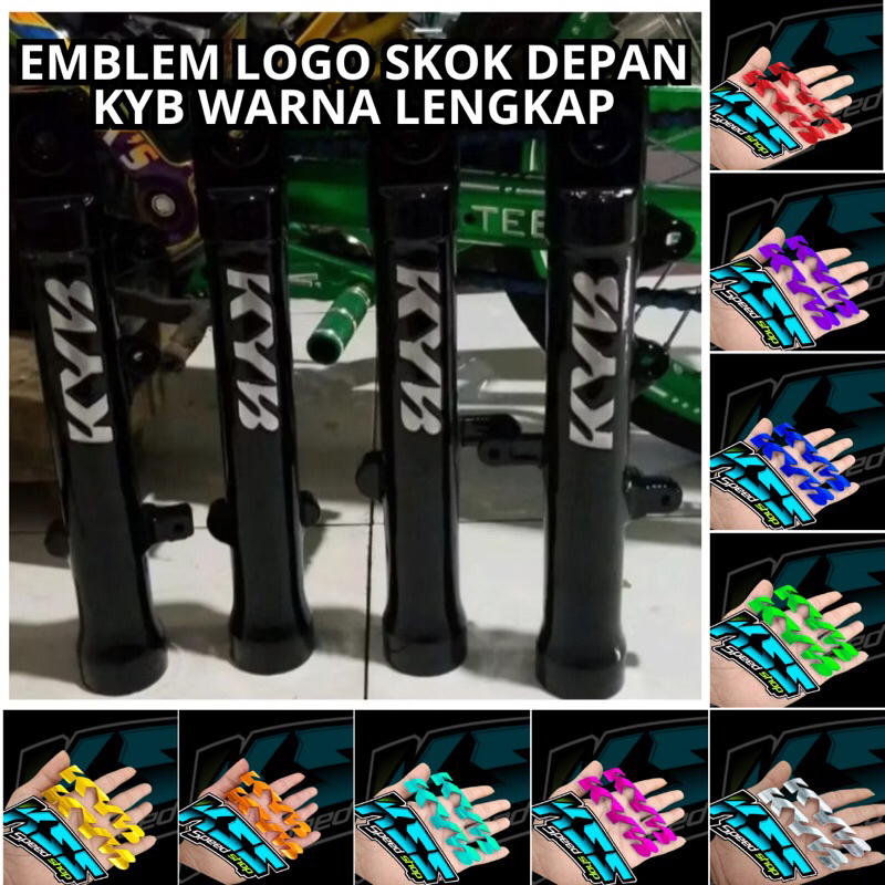 EMBLEM SKOK LOGO SHOCK KYB SHOCK DEPAN KYB BOTTOM SKOK UNIVERSAL
