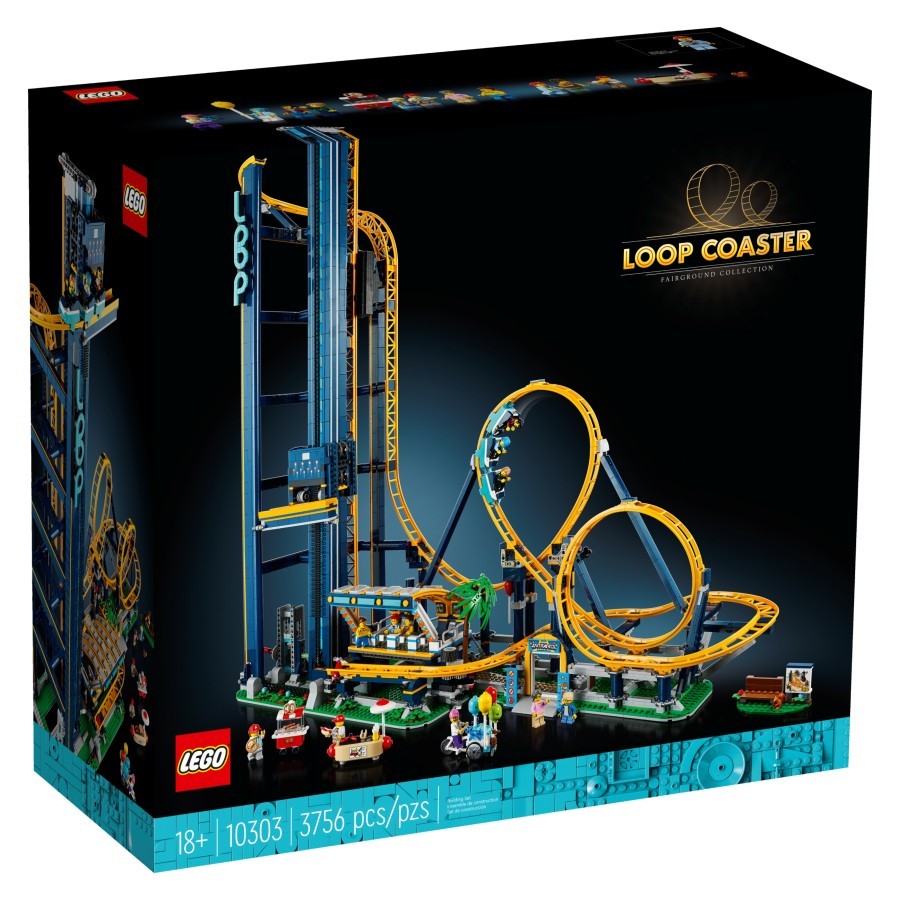 Lego Icons 10303 Loop Coaster - Original Lego Roller Coaster Ori