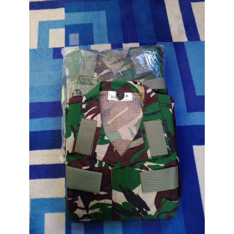 Baju pdl TNI saku miring PT panca 2022 jatah TNI
