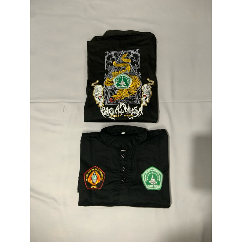 sakral atasan pagar nusa bordir motif macan naga