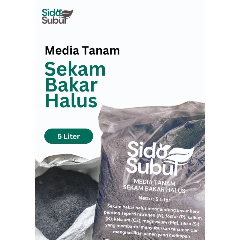 Sekam Bakar Halus Murni