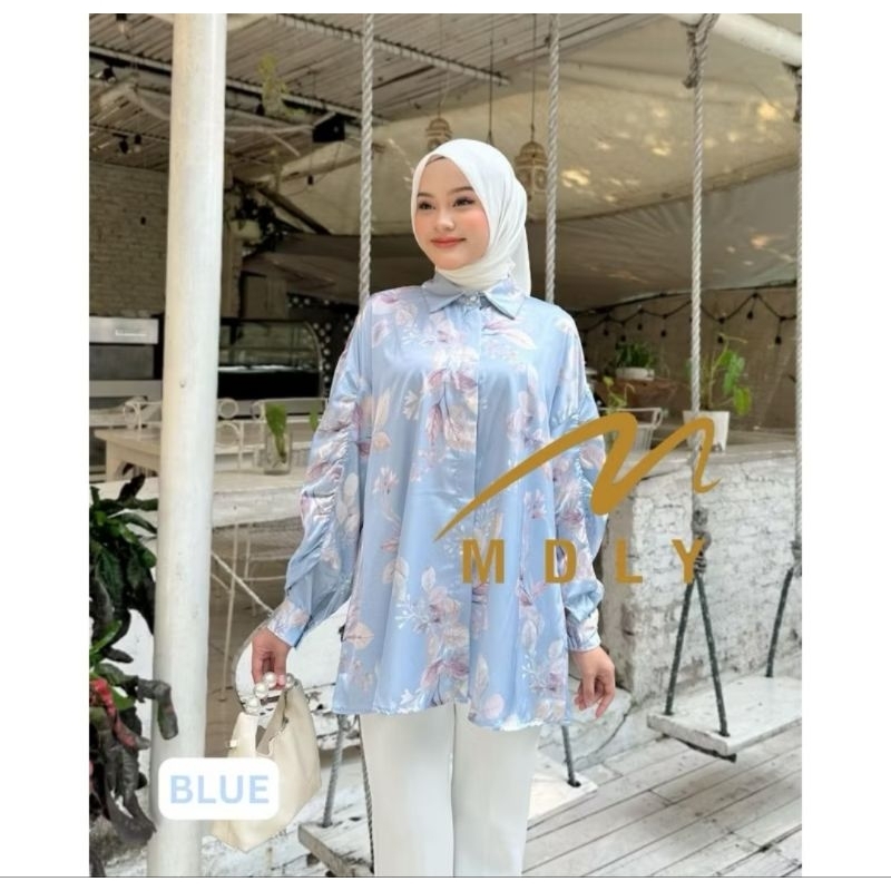 ideline shirt by mdly /kemeja cantik mdly