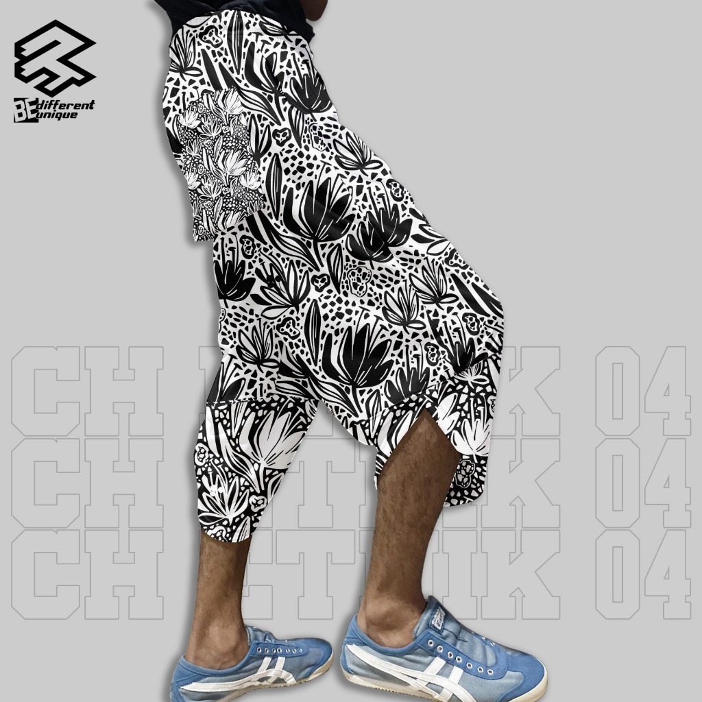 Harem Pants / Celana Harem Casual Pria Wanita Motif Fullprint Etnik 04