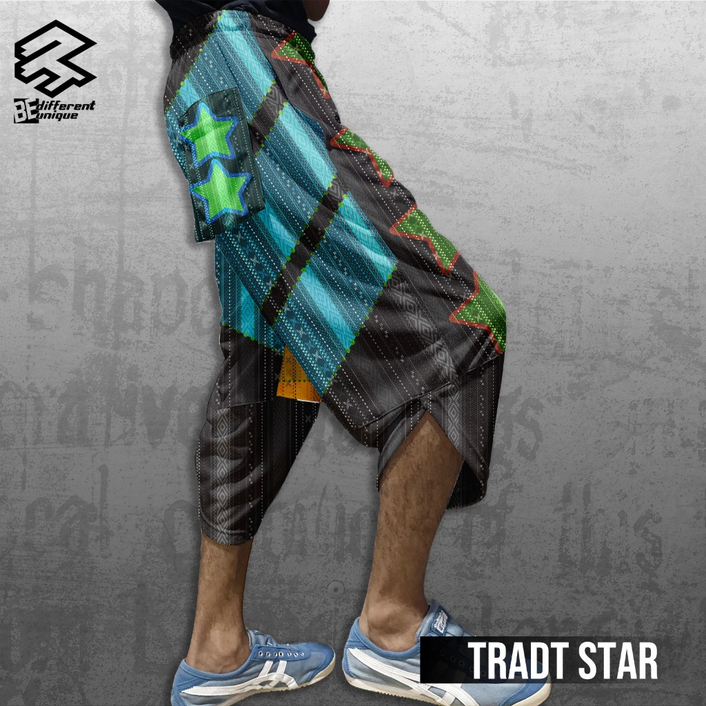 Harem Pants / Celana Harem Casual Pria Wanita Motif Fullprint Tradt Star