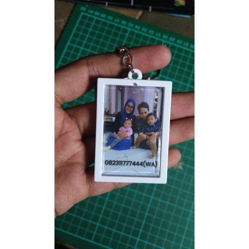 Ganci Custom, Gantungan Kunci Insert Paper