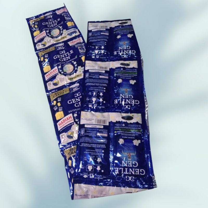 {Beli 6 Gratis 1} Gentlegen Renteng/Detergen Tumbuhan/Detergen Cair/Sabun Cuci Baju