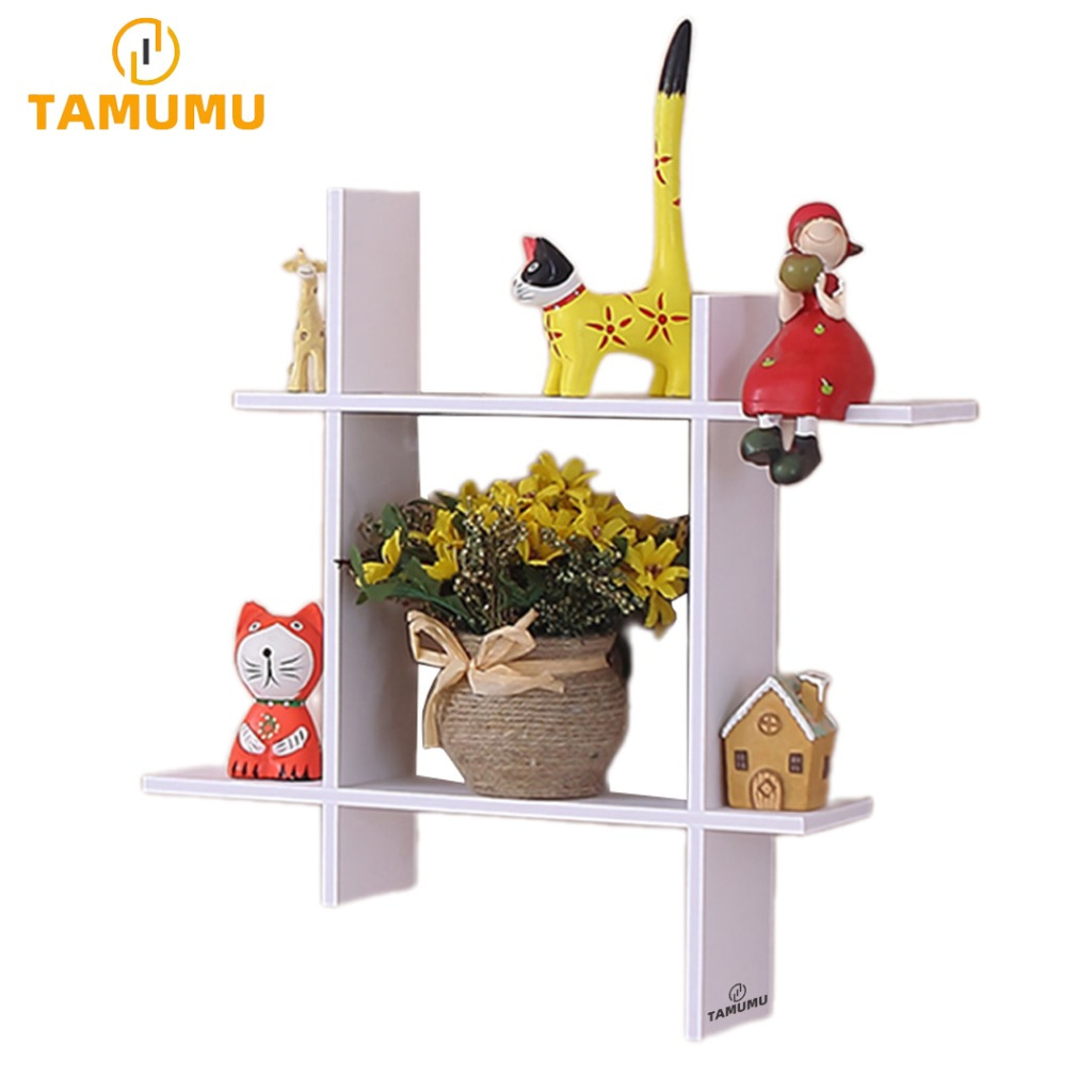 Tamumu Rak Dinding Dekoratif Hiasan Dinding Ruang Tamu Modern