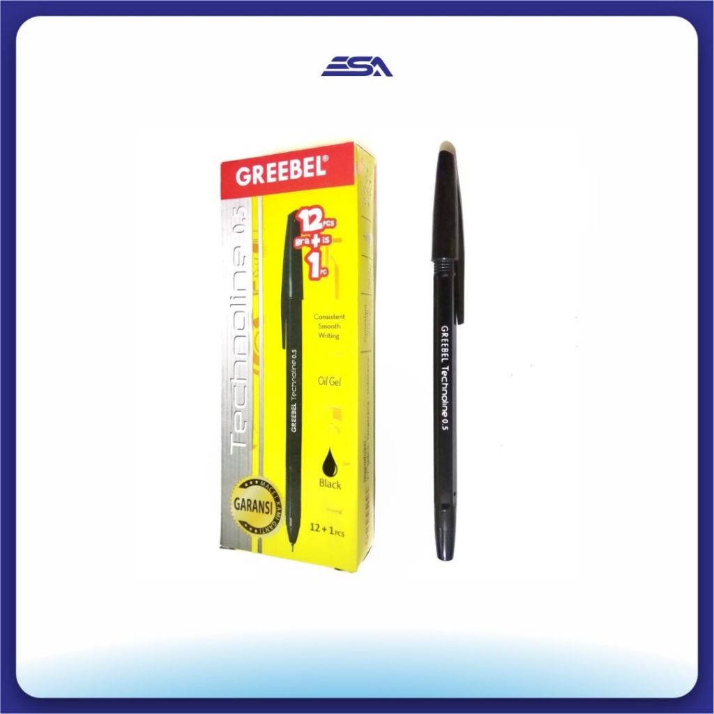 

Greebel - Technoline 0.5 Bolpoin / Ballpoint / Pulpen
