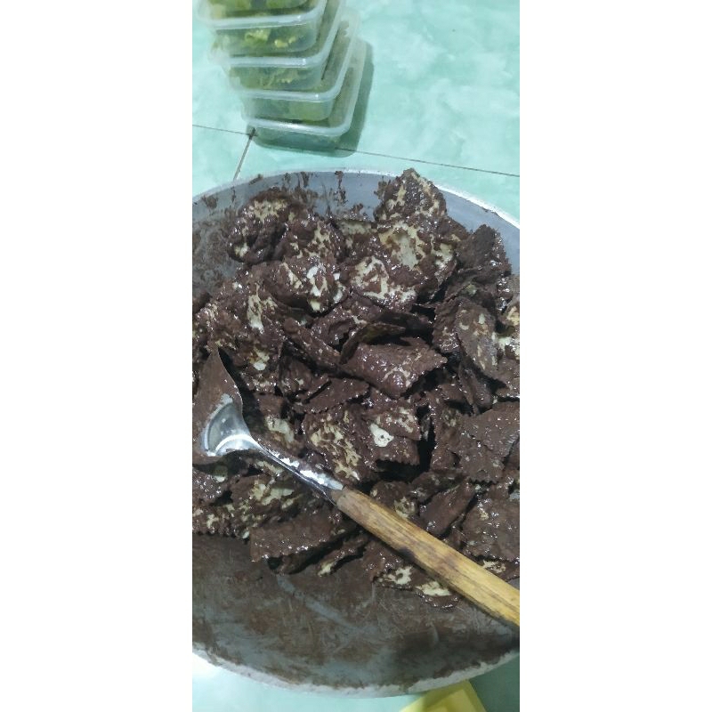 

kripik pangsit lumer