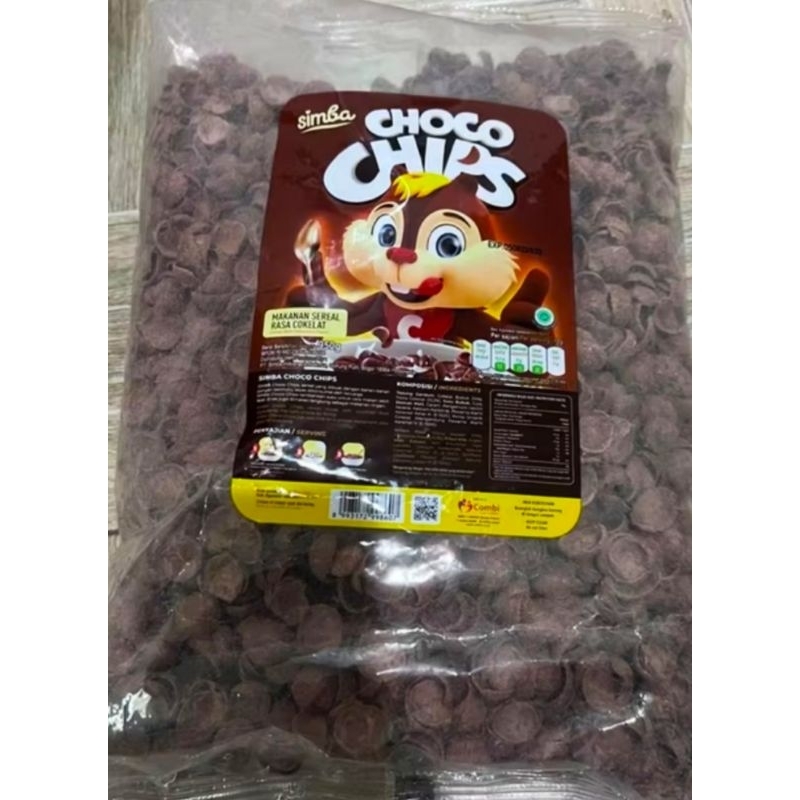 

Simba sereal Choco chips Original Repack cokelat