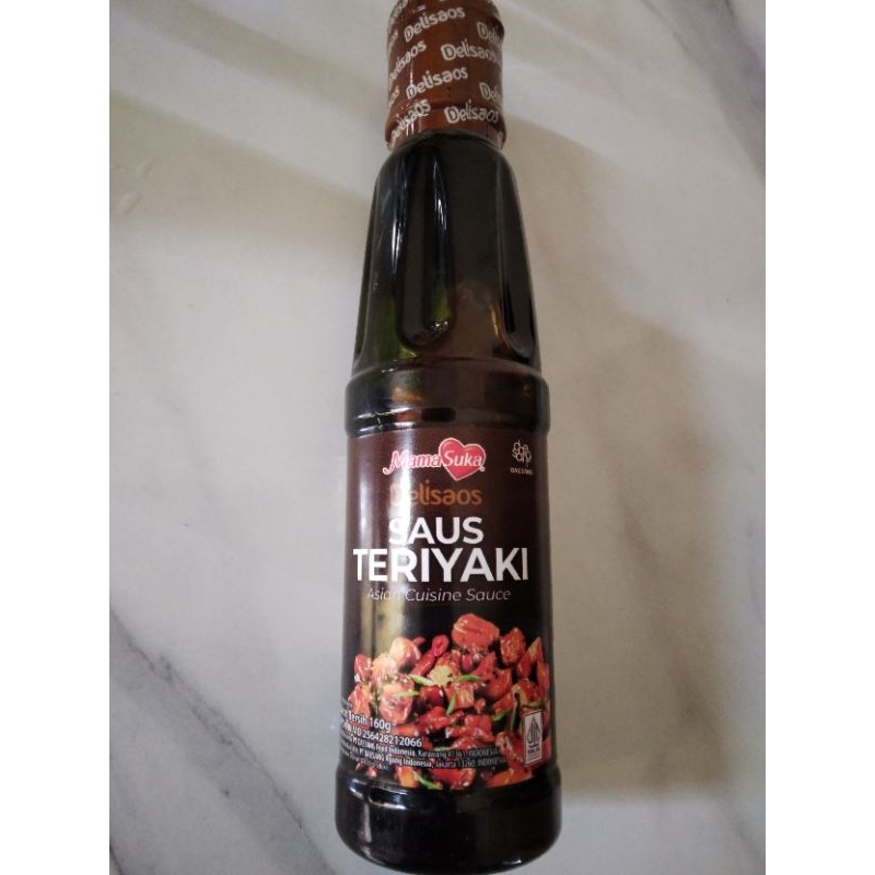 

Mamasuka Delisaos Saus Teriyaki Kemasan Botol 160 Gram
