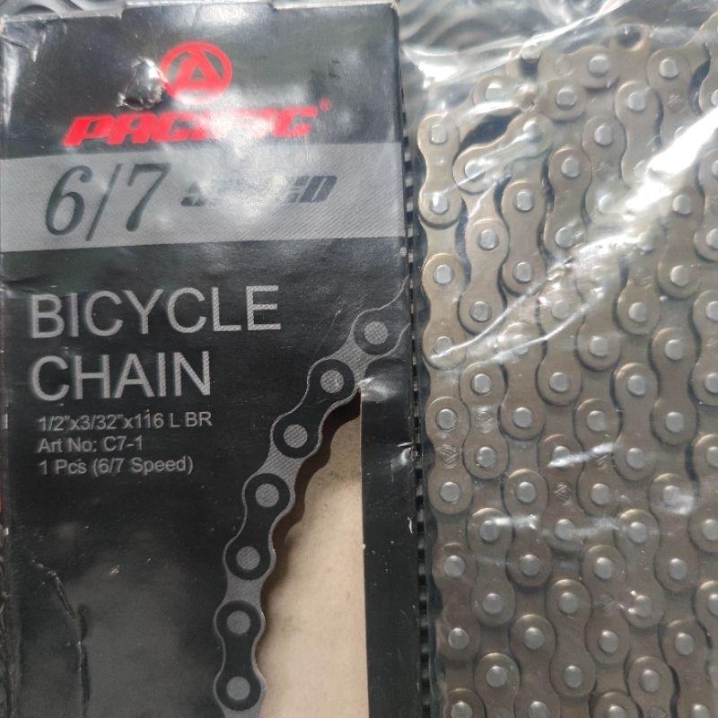 rantai pacific 5 6 7 speed rante operan gigi sepeda pacifik