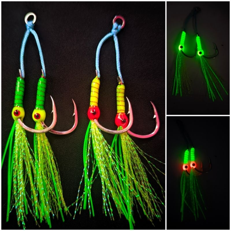 assist hook GID jig 100-130 gram