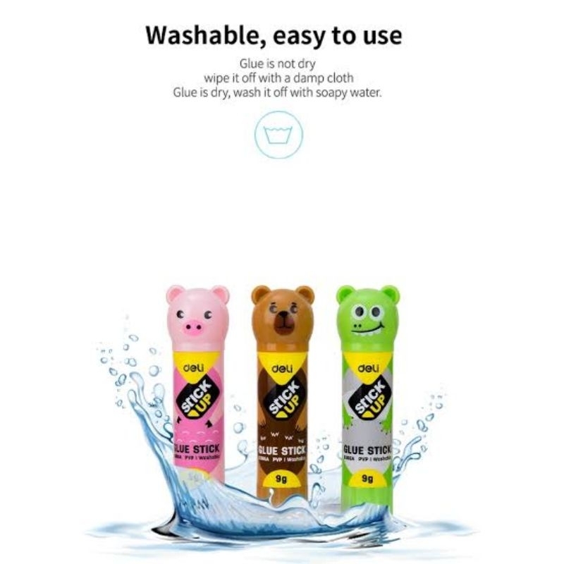 

DELI STICK UP GLUE STICK KARAKTER 9 gr