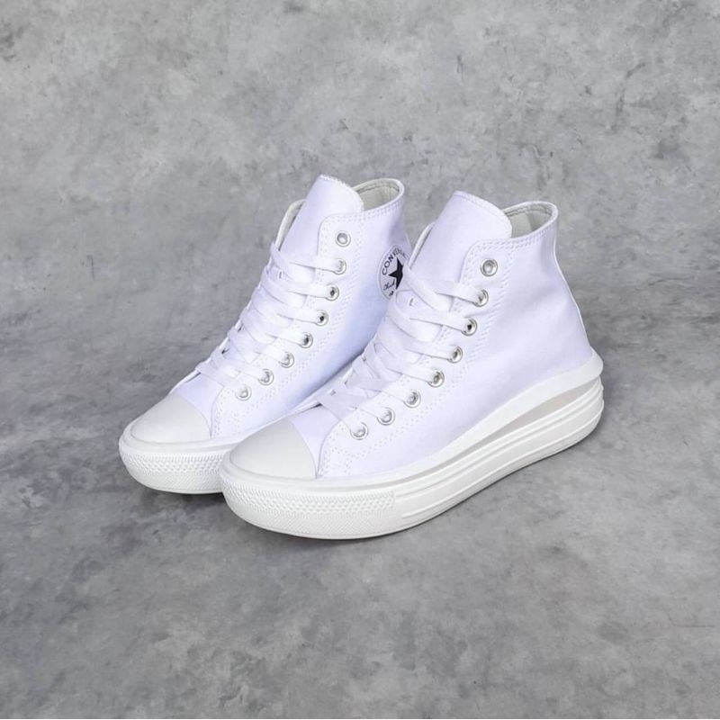 Converse Chuck Taylor All Star Hi Move Platform White