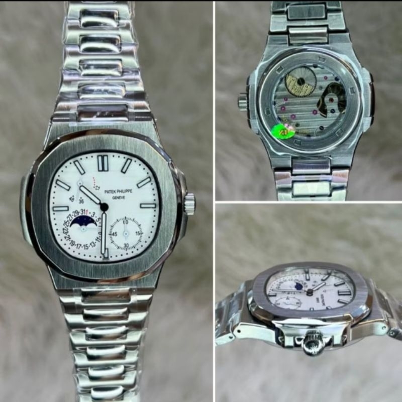Jam Tangan Fullset Patek philippe Automatic Manual Winding Japan