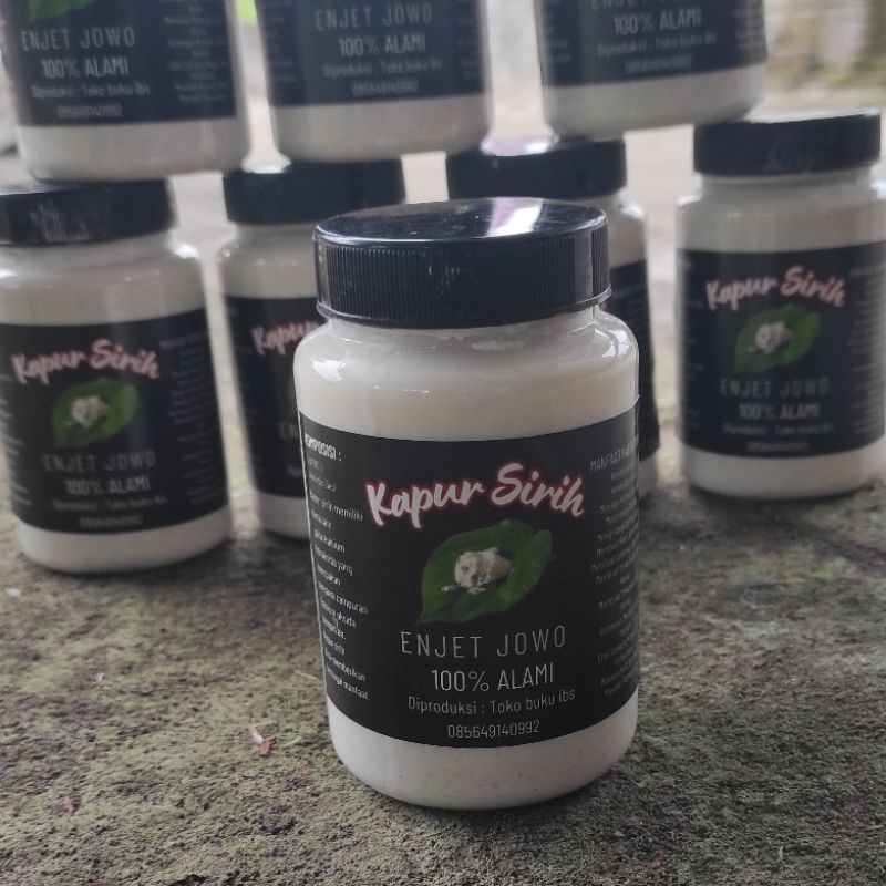 

400 gram Kapur sirih alami murni siap pakai aman enjet jowo berat 400 gram untuk campuran bahan makanan dan herbal