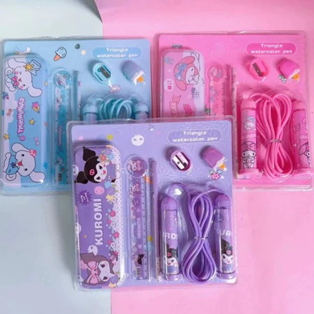 

AG Stationary Set 6in1 Karakter 8026 / Paket Alat Tulis Set Karakter + Tali Skipping ATK
