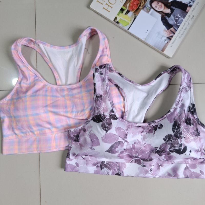 RB Bra Anko Racerback Sport Bra Nyaman Olahraga