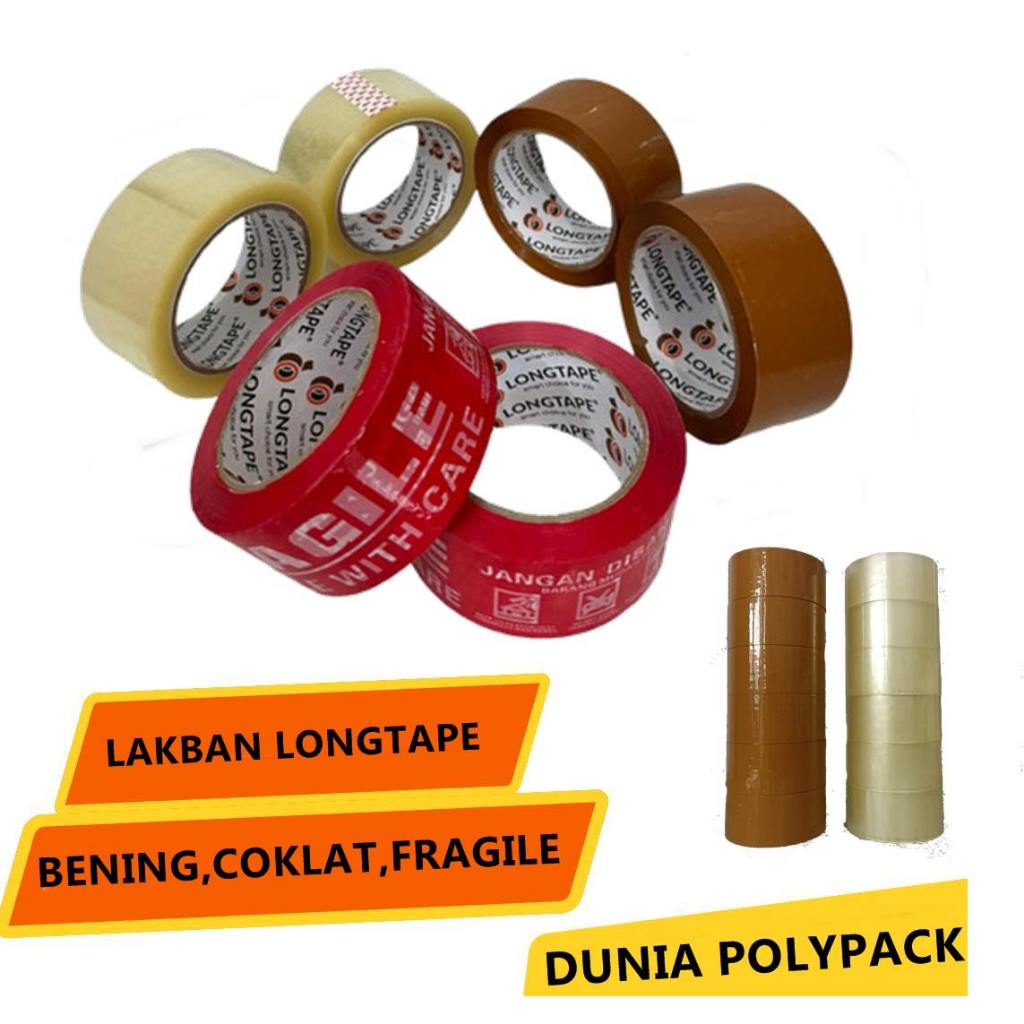 

Lakban Bening/Lakban Coklat/Lakban Fragile LONGTAPE