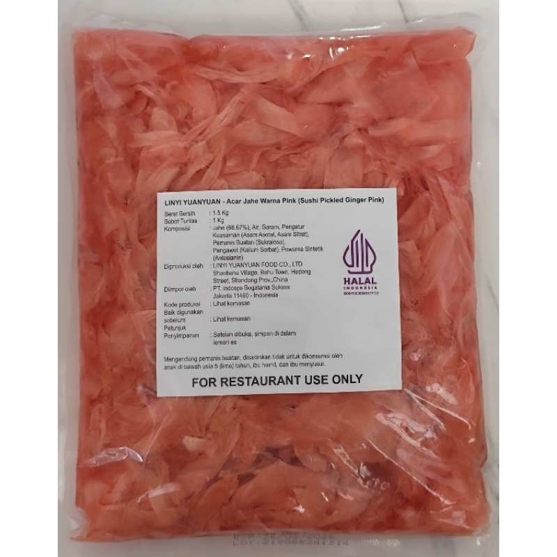 

Sushi ginger / gari pink
