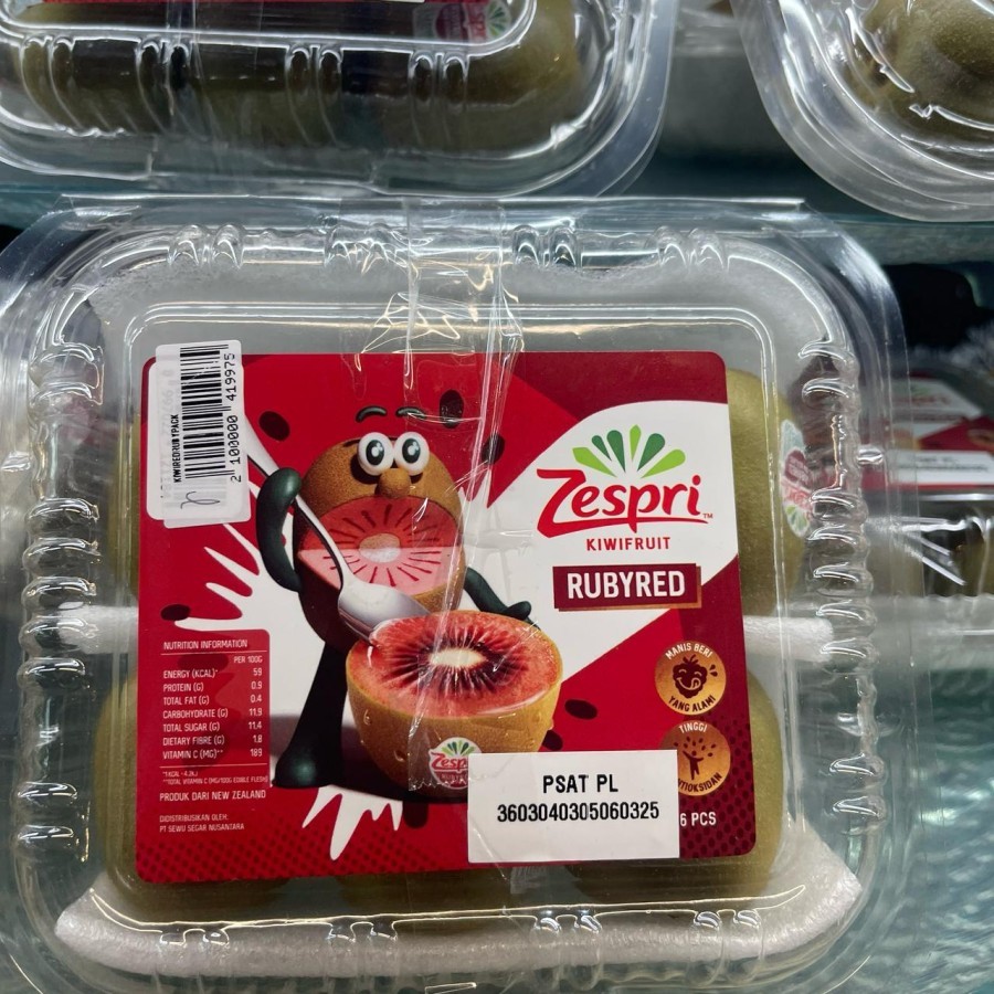 

Kiwi Zespri RubyRed Isi 5-6 Pcs / Pack